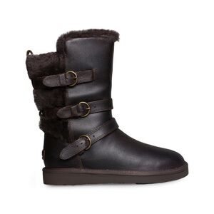 UGG BECKET CHOCOLATE WATER RESISTANT WOMEN BOOT Size 8